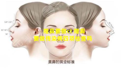 隆鼻要做ct 隆鼻要做传染病四项检查吗